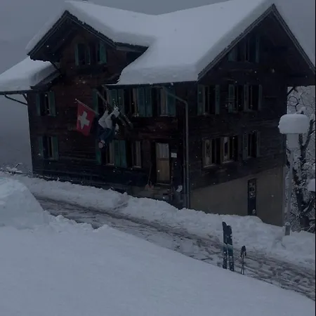 Traditional Ski Chalet In Wengen - Ground Floor